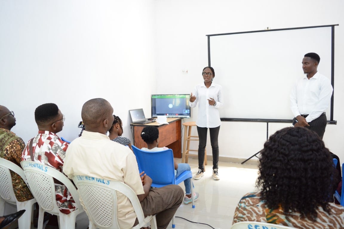 A Toko Academy class in session in Jimeta-Yola