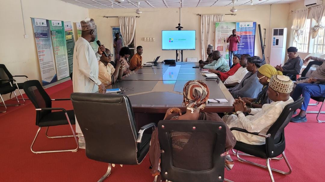 A digital skills workshop run with a partner organisation in Yola, Adamawa State